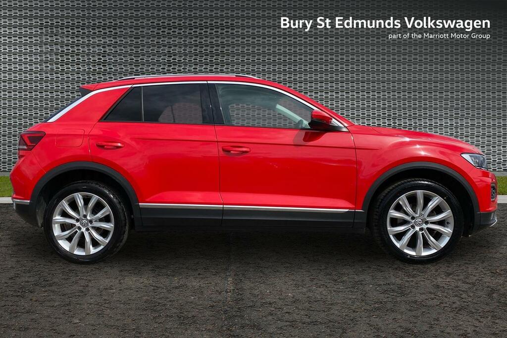 Volkswagen T-Roc 1.5 Tsi Gpf Evo Sel Suv Euro 6 WR68TYC Red #4