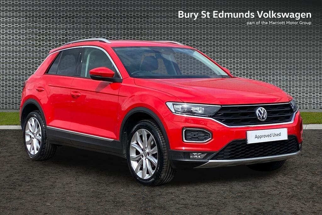 Volkswagen T-Roc 1.5 Tsi Gpf Evo Sel Suv Euro 6 Red