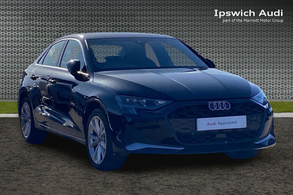 Audi A3 1.5 Tfsi 35 S Line Saloon Euro 6 Black