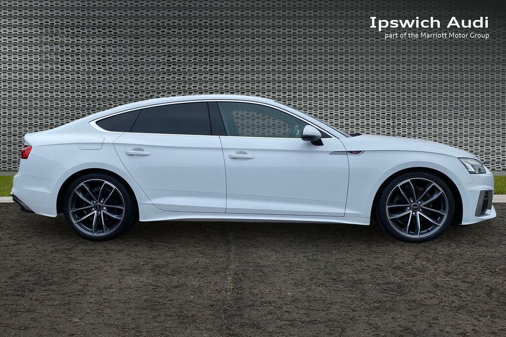 Audi A5 2.0 Tdi 35 S Line Sportback S Tronic Eu White #4