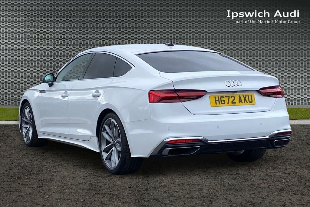 Audi A5 2.0 Tdi 35 S Line Sportback S Tronic Eu White #3