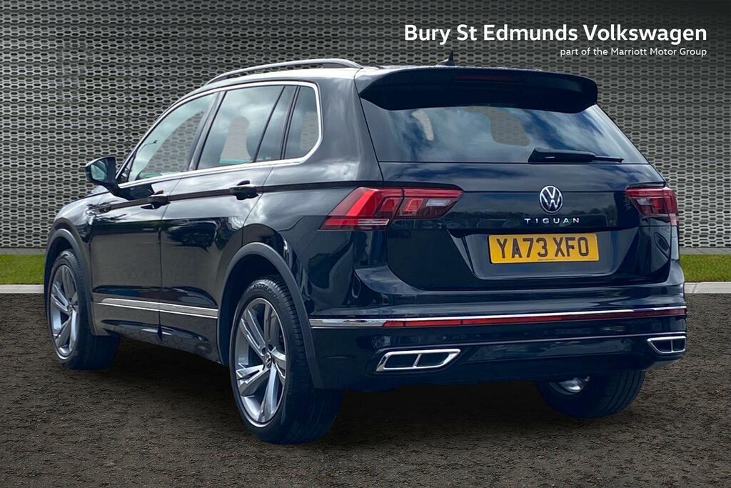 Volkswagen Tiguan 1.5 Tsi R-line Edition Dsg Euro 6 Ss YA73XFO Black #3