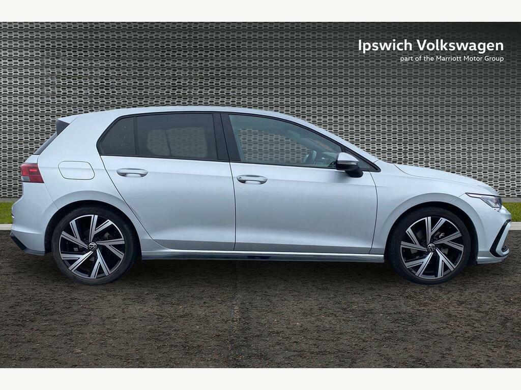 Volkswagen Golf 1.5 Etsi Mhev R-line Hatchback Hybrid D AX23LWS Silver #4
