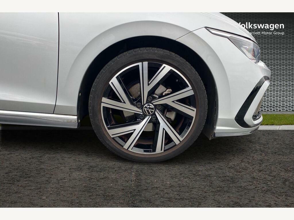 Volkswagen Golf 1.5 Etsi Mhev R-line Hatchback Hybrid D AX23LWS Silver #5