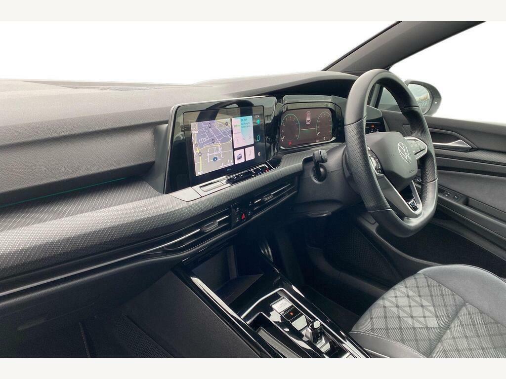 Volkswagen Golf 1.5 Etsi Mhev R-line Hatchback Hybrid D AX23LWS Silver #2