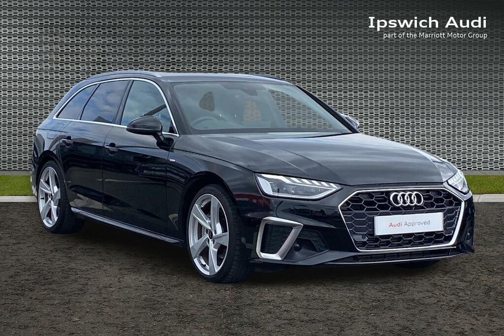 Audi A4 Avant 2.0 Tfsi 40 S Line Estate S Tronic Euro Black