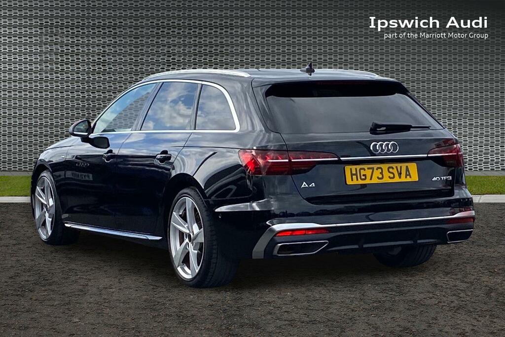 Audi A4 Avant 2.0 Tfsi 40 S Line Estate S Tronic Euro Black #3