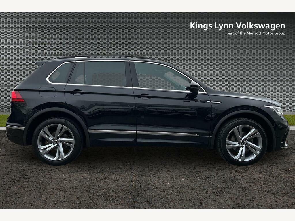 Volkswagen Tiguan 1.5 Tsi R-line Edition Dsg Euro 6 Ss AX72FBJ Black #4