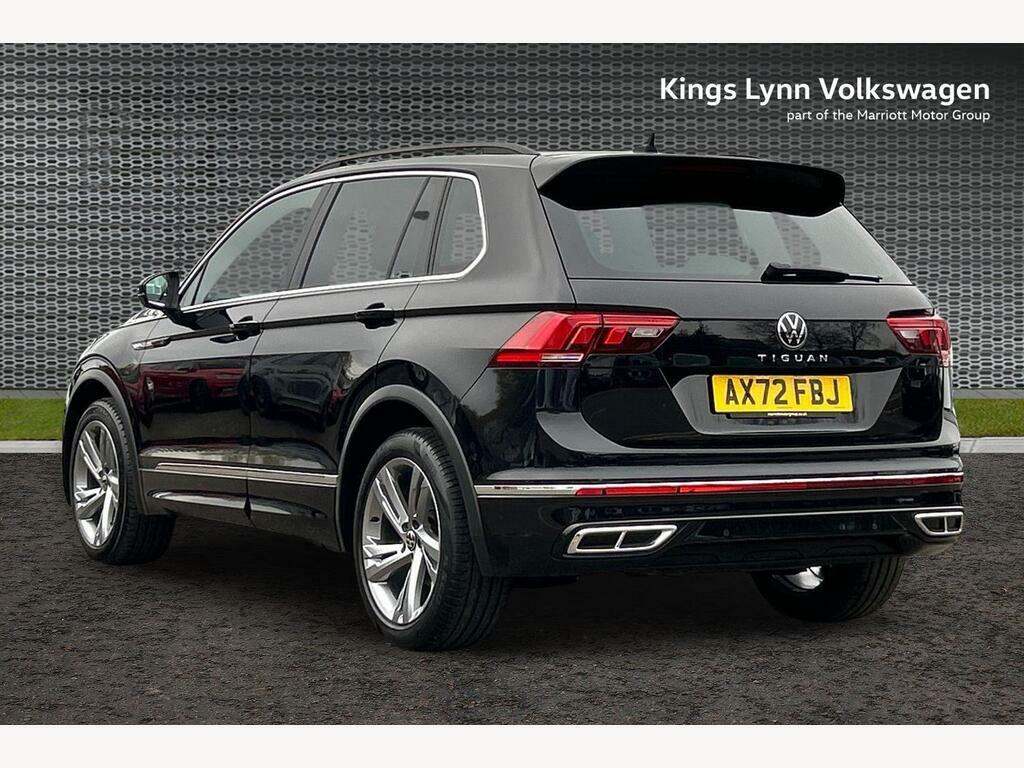 Volkswagen Tiguan 1.5 Tsi R-line Edition Dsg Euro 6 Ss AX72FBJ Black #3