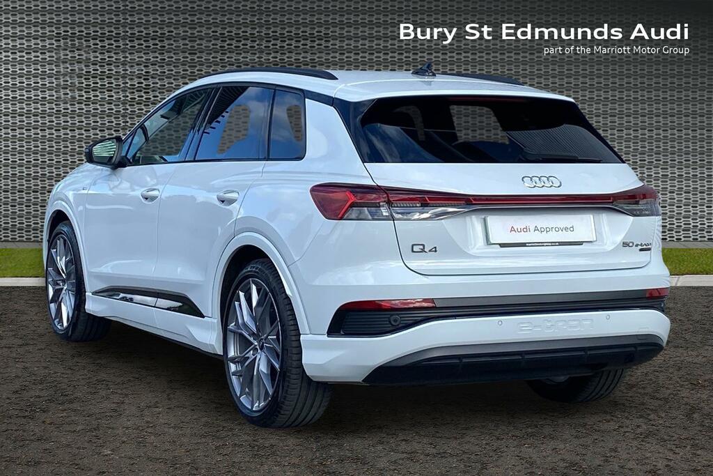 Audi Q4 E Tron 50 Edition 1 Suv Quattro 82Kwh AX73FKB White #3