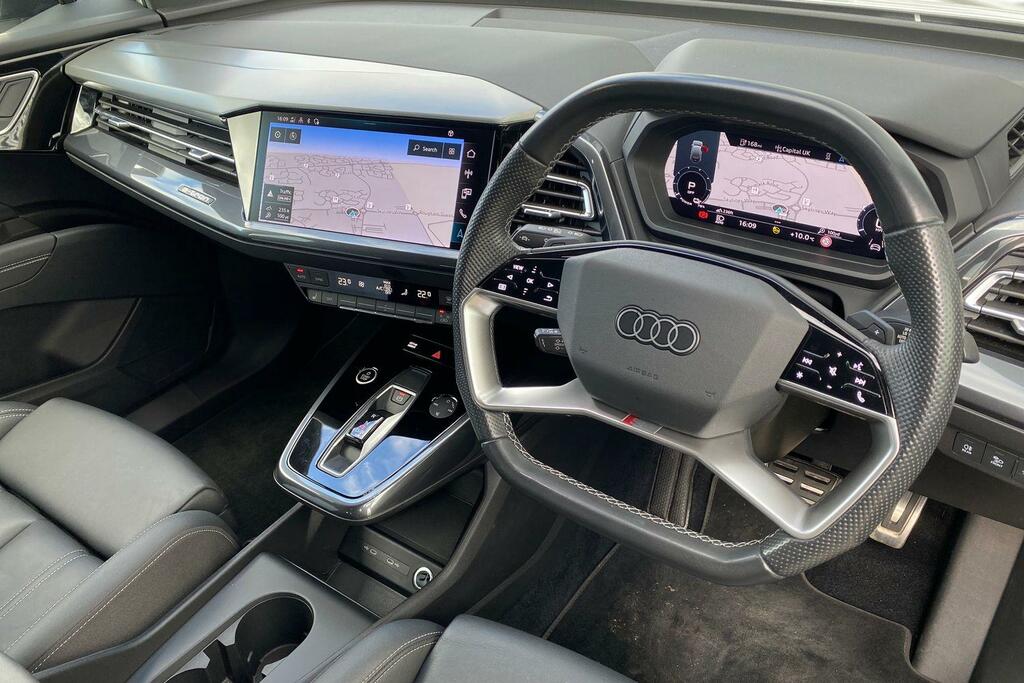 Audi Q4 E Tron 50 Edition 1 Suv Quattro 82Kwh AX73FKB White #6