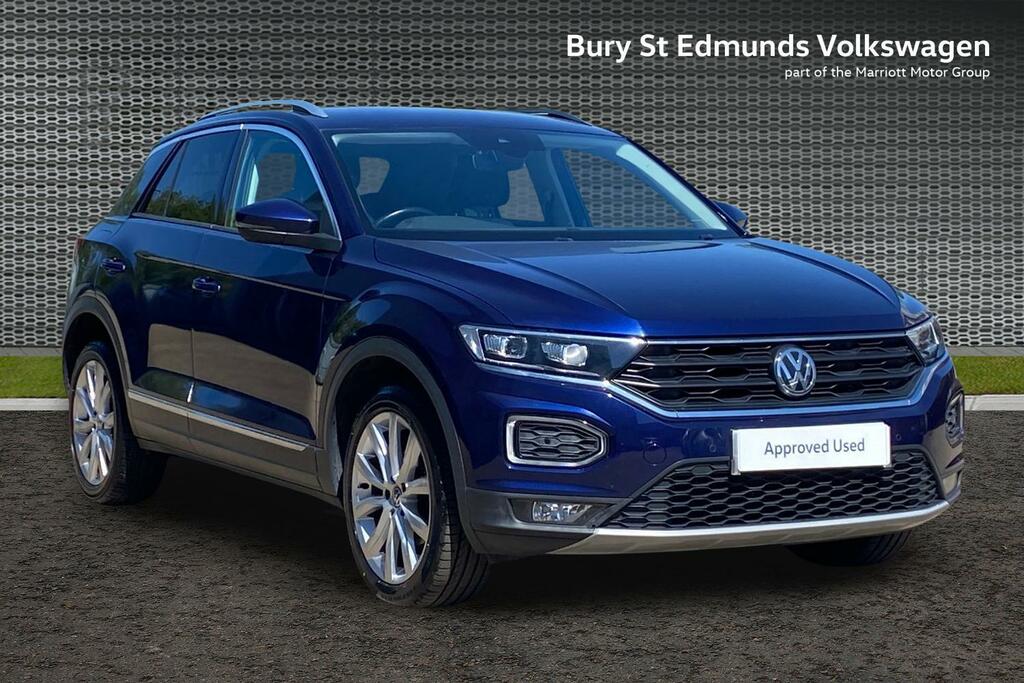 Volkswagen T-Roc 1.6 Tdi Sel Suv Euro 6 Ss 11 Blue
