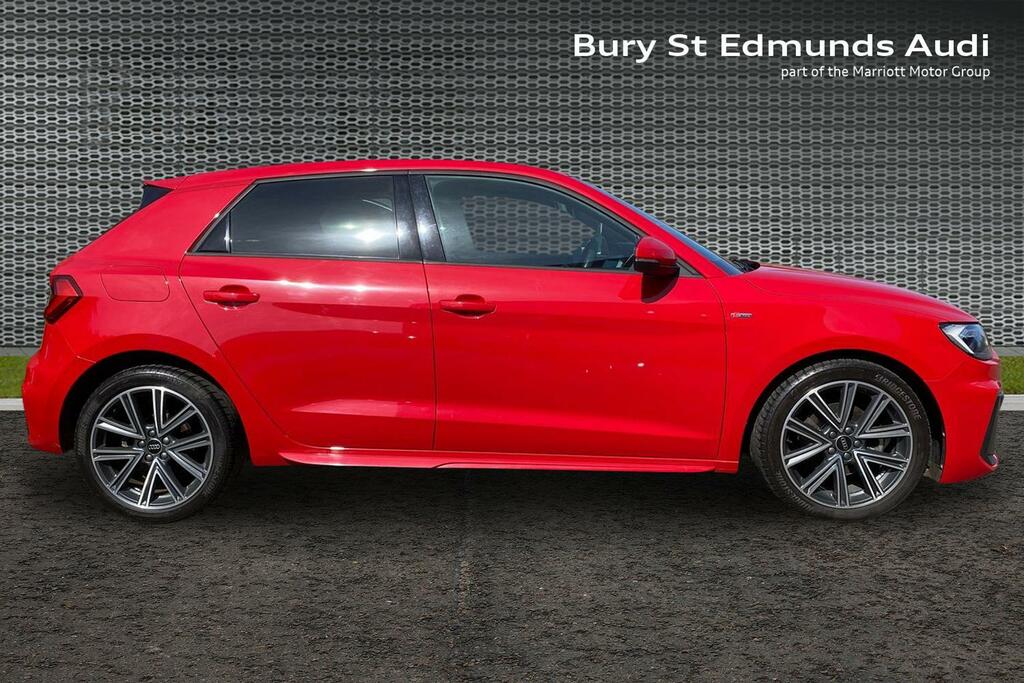 Audi A1 1.0 Tfsi 30 S Line Sportback Eur AX73DMZ Red #4