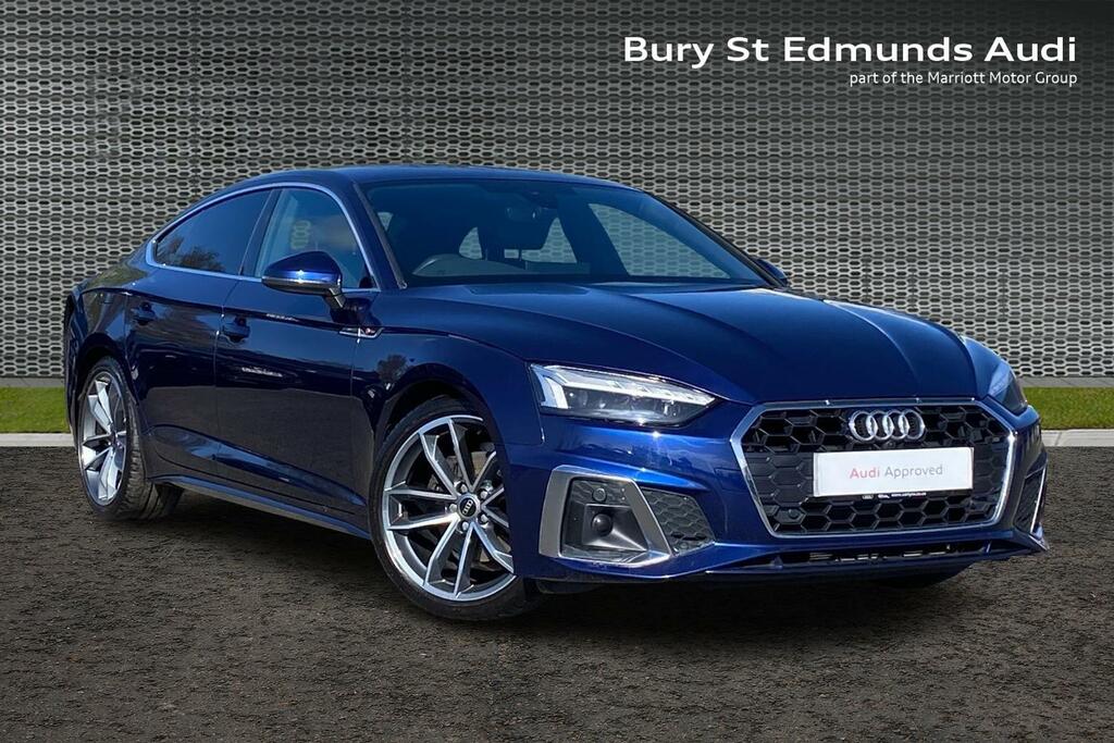 Audi A5 2.0 Tdi 35 S Line Sportback S Tronic Eu Blue