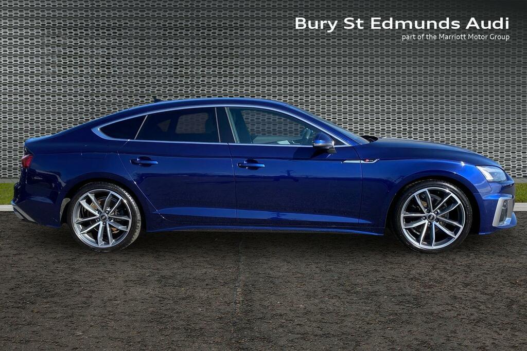 Audi A5 2.0 Tdi 35 S Line Sportback S Tronic Eu GX23YZY Blue #4