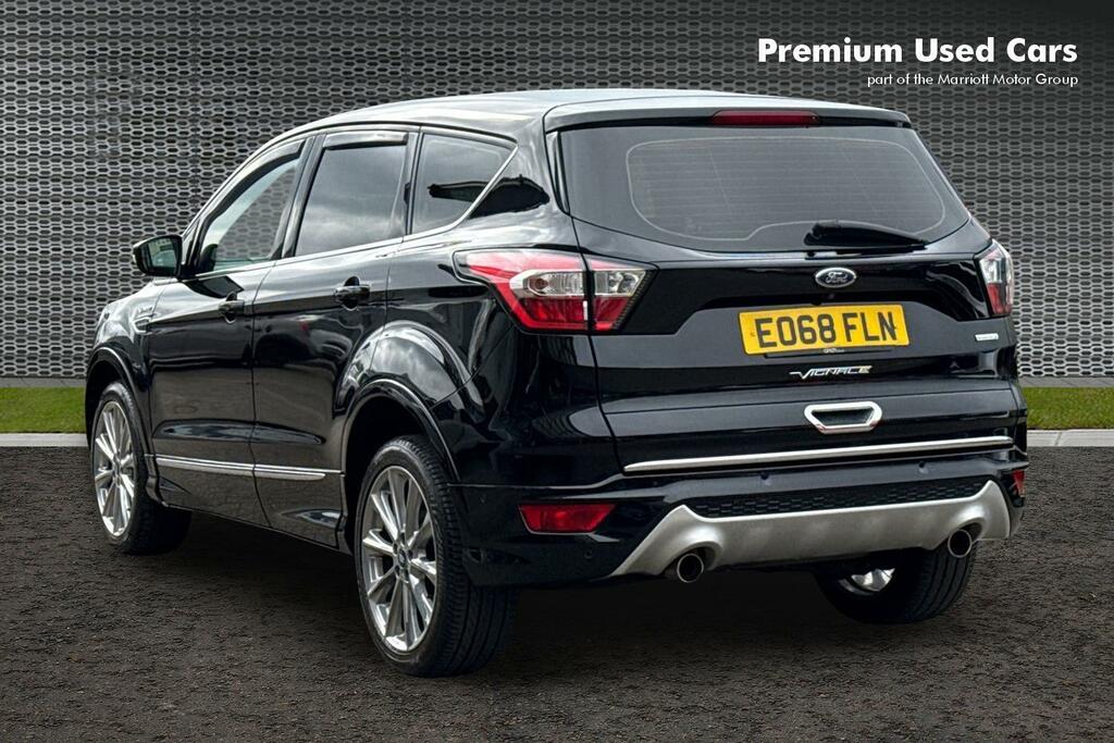 Ford Kuga 1.5T Ecoboost Vignale Awd Euro 6 Ss EO68FLN Black #3