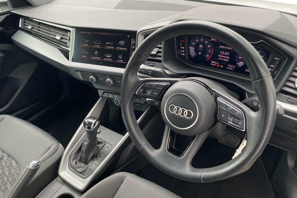 Audi A1 1.0 Tfsi 25 Sport Sportback S Tronic Eu RO73GGZ White #6