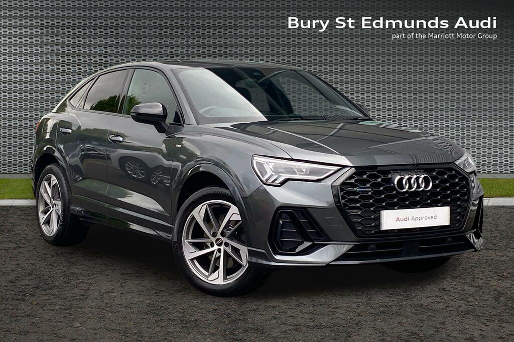Audi Q3 2.0 Tfsi 45 Black Edition Sportback S T Grey