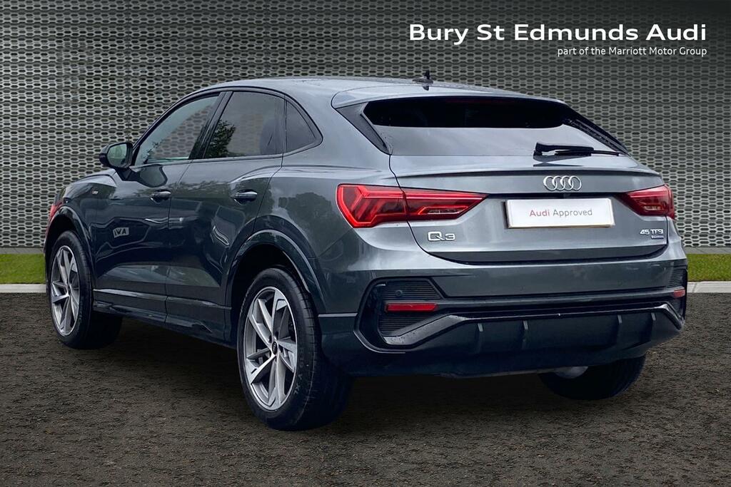 Audi Q3 2.0 Tfsi 45 Black Edition Sportback S T AK72MLU Grey #3