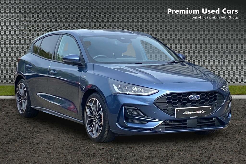 Ford Focus 1.0T Ecoboost Mhev St-line X Hatchback Blue