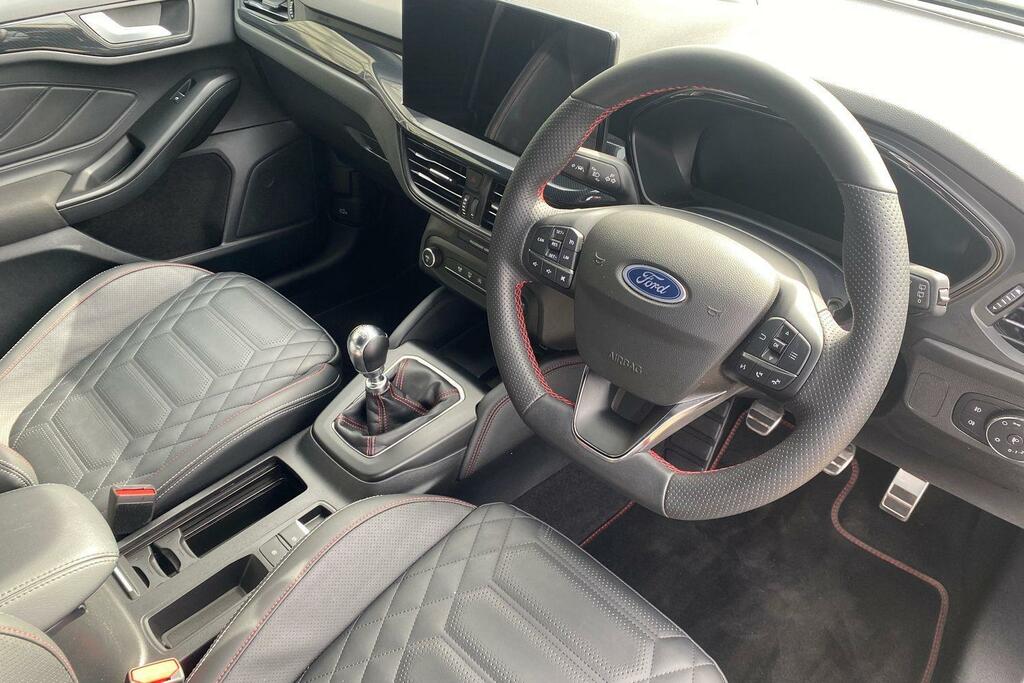 Ford Focus 1.0T Ecoboost Mhev St-line X Hatchback AP24NMM Blue #6