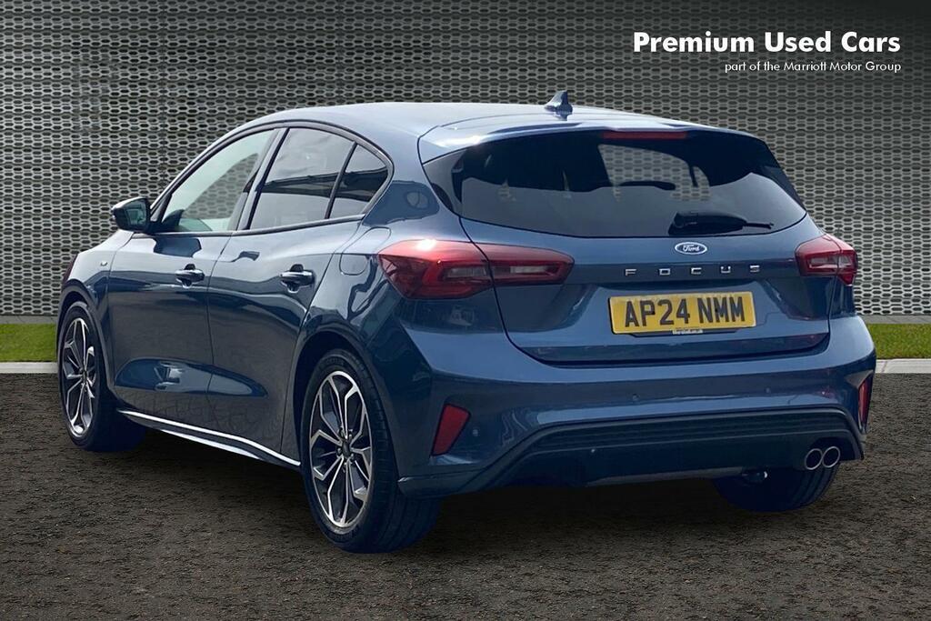 Ford Focus 1.0T Ecoboost Mhev St-line X Hatchback AP24NMM Blue #3