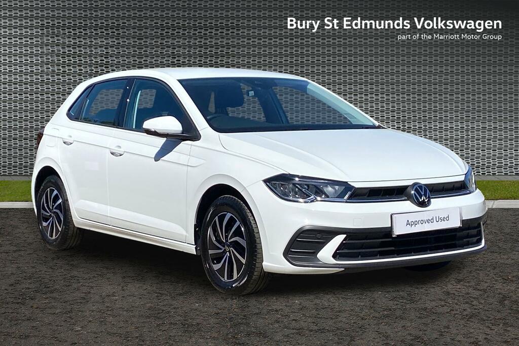Volkswagen Polo 1.0 Tsi Life Hatchback Euro 6 S White