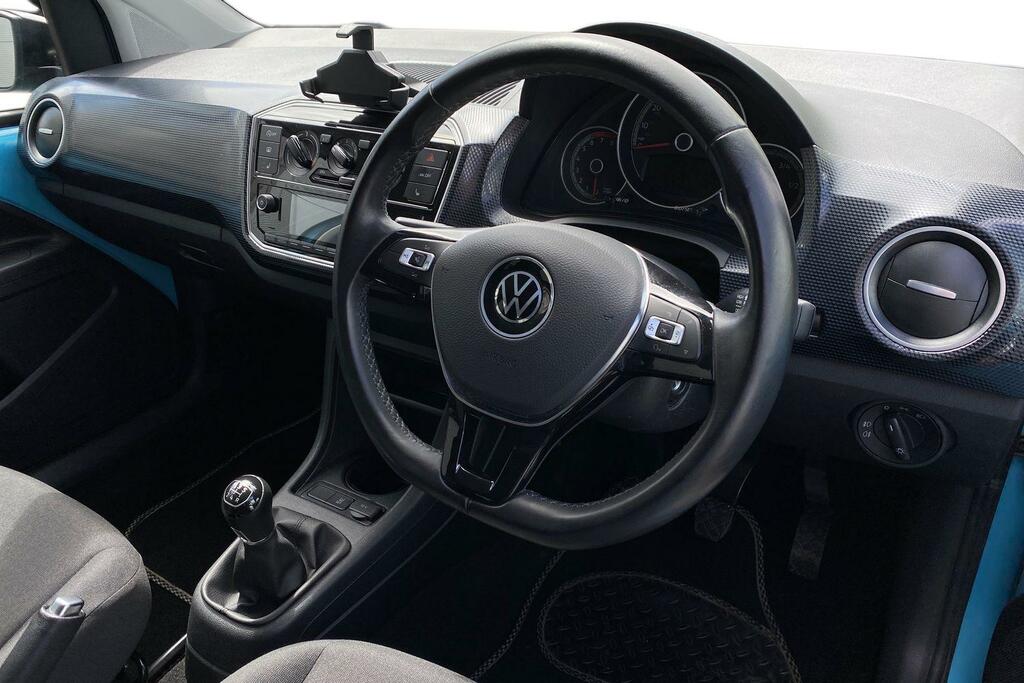Volkswagen Up 1.0 R-line Hatchback Euro 6 Ss MK23VVN Blue #6