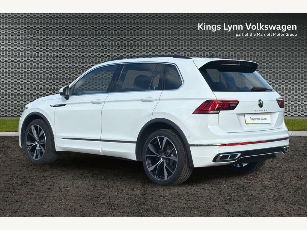 Volkswagen Tiguan 1.5 Tsi R-line Suv Dsg Euro 6 Ss 15 GJ23ZNR White #3