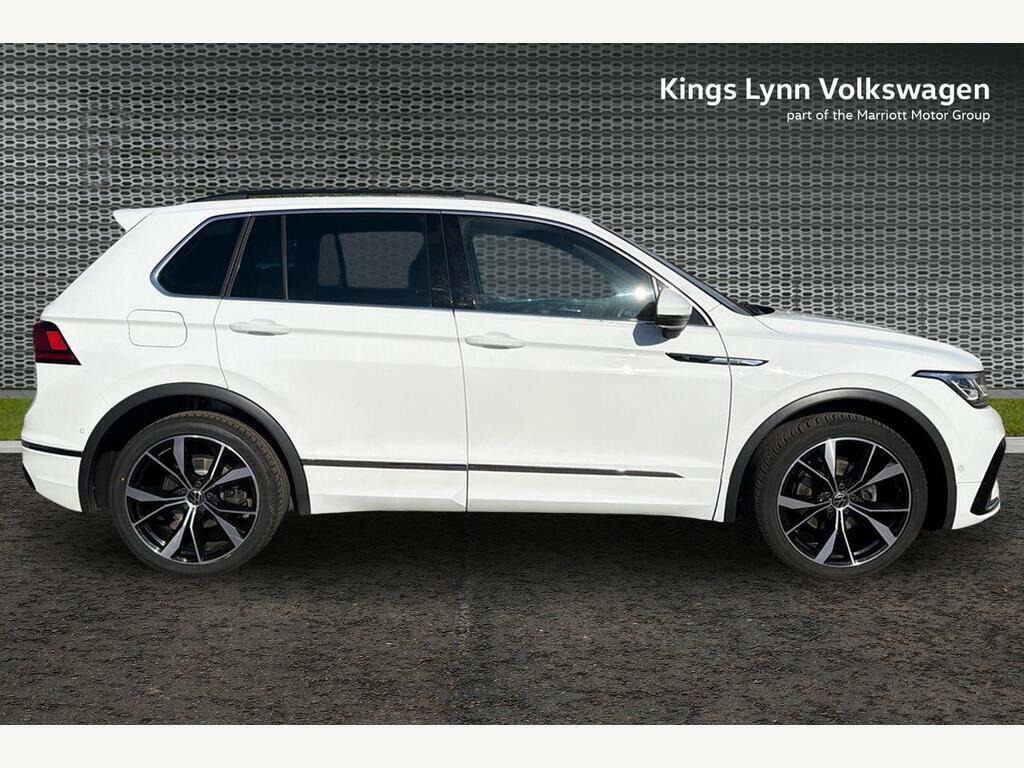 Volkswagen Tiguan 1.5 Tsi R-line Suv Dsg Euro 6 Ss 15 GJ23ZNR White #4