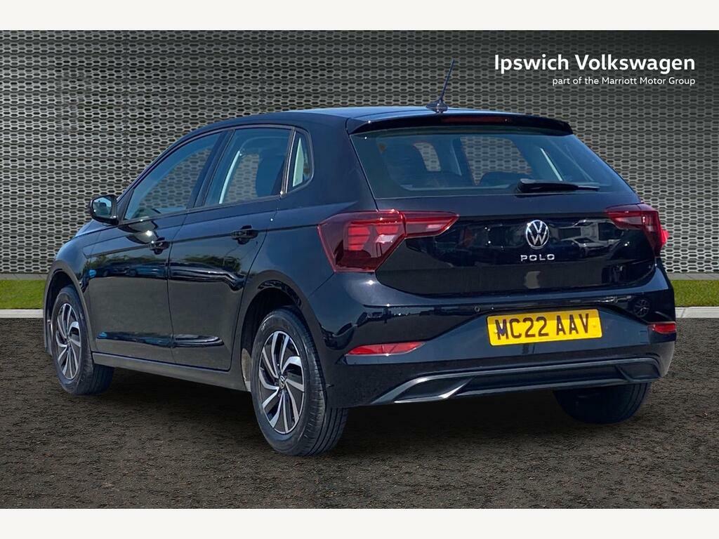 Volkswagen Polo 1.0 Evo Life Hatchback Euro 6 S MC22AAV Black #3