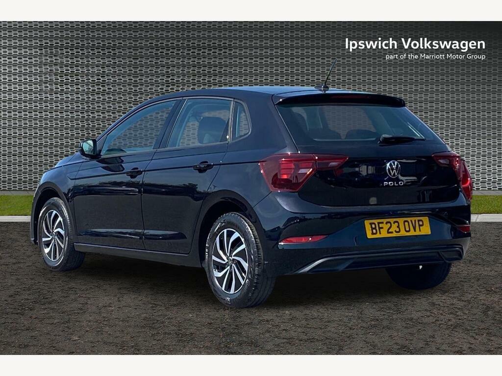 Volkswagen Polo 1.0 Tsi Life Hatchback Euro 6 S BF23OVP Black #3