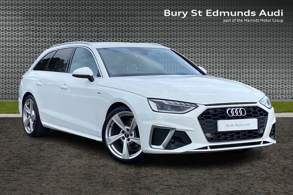 Audi A4 Avant 2.0 Tfsi 35 S Line Estate S Tronic Euro White