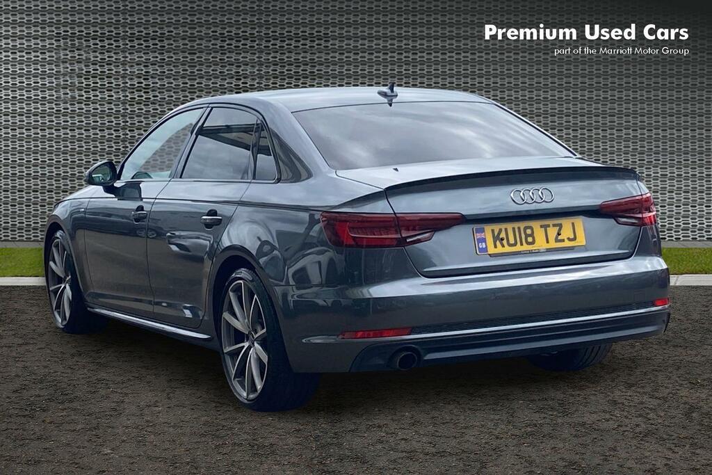 Audi A4 1.4 Tfsi Black Edition Saloon S Tronic KU18TZJ Grey #3