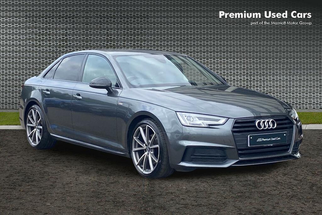 Audi A4 1.4 Tfsi Black Edition Saloon S Tronic Grey
