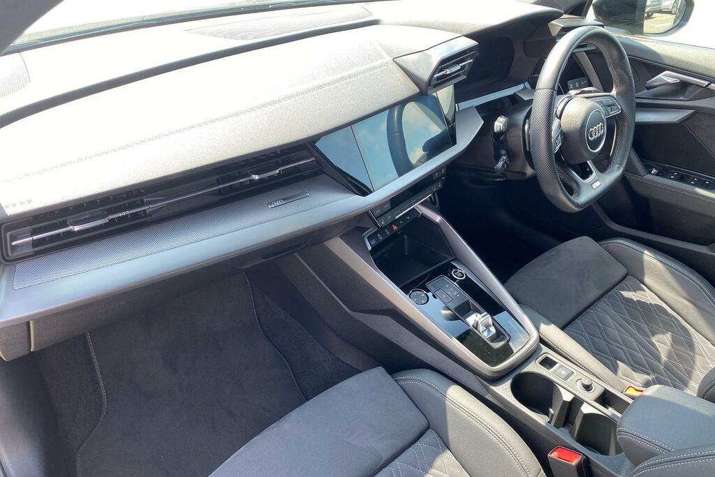 Audi A3 1.5 Tfsi 35 Edition 1 Saloon S Tronic E KP23UEZ Black #2