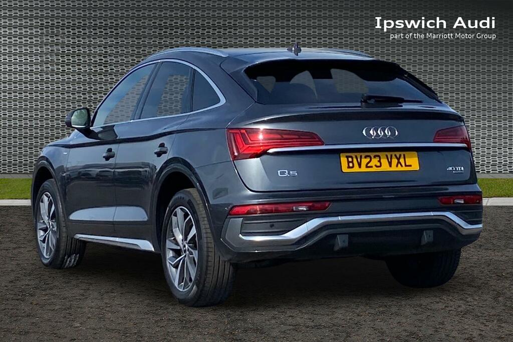 Audi Q5 2.0 Tdi 40 S Line Sportback S Tronic Qu BV23VXL Grey #3