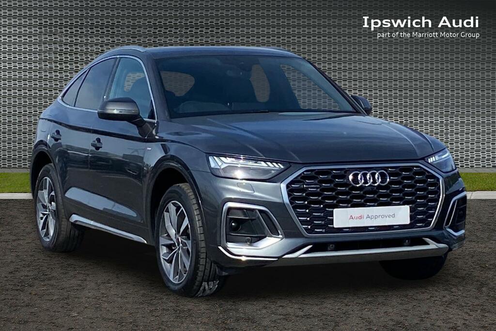 Audi Q5 2.0 Tdi 40 S Line Sportback S Tronic Qu Grey