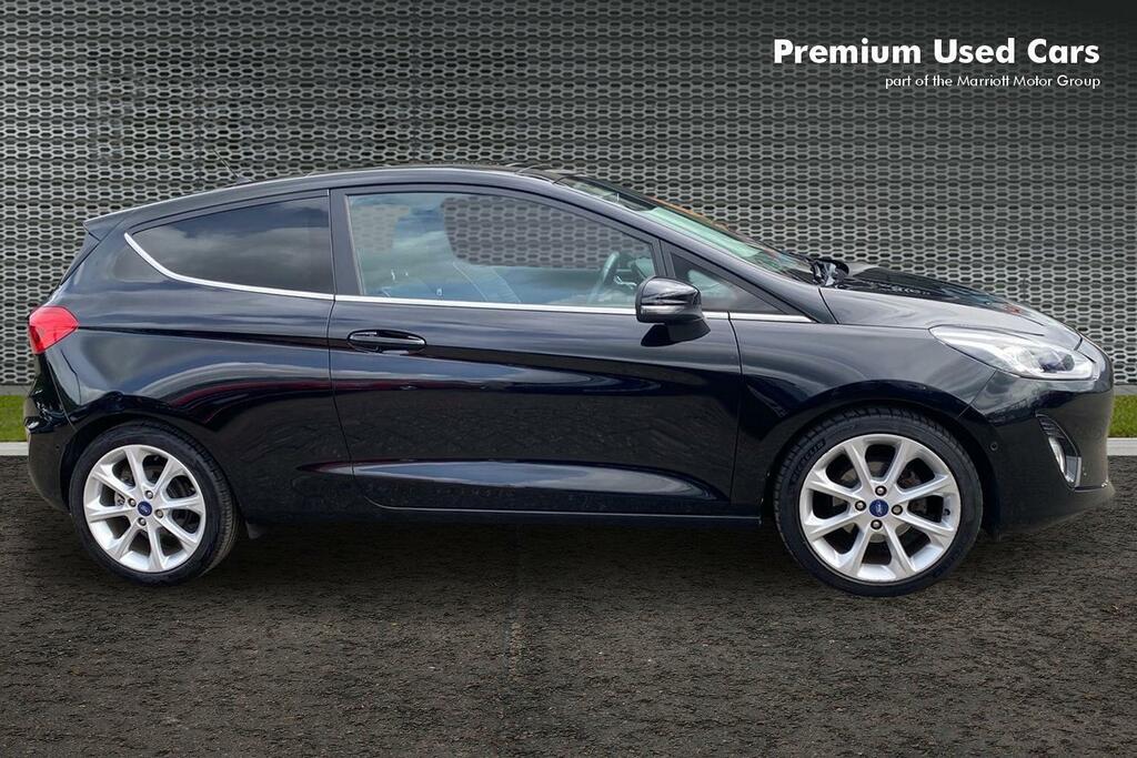Ford Fiesta 1.0T Ecoboost Titanium Euro 6 Ss KM68BSY Black #4