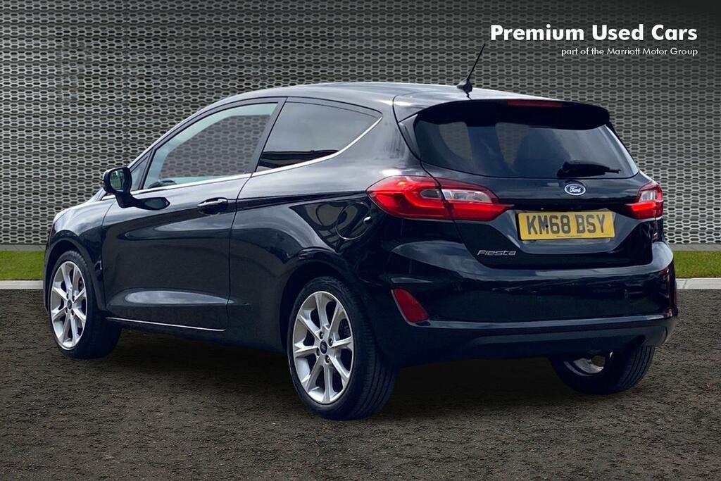Ford Fiesta 1.0T Ecoboost Titanium Euro 6 Ss KM68BSY Black #3