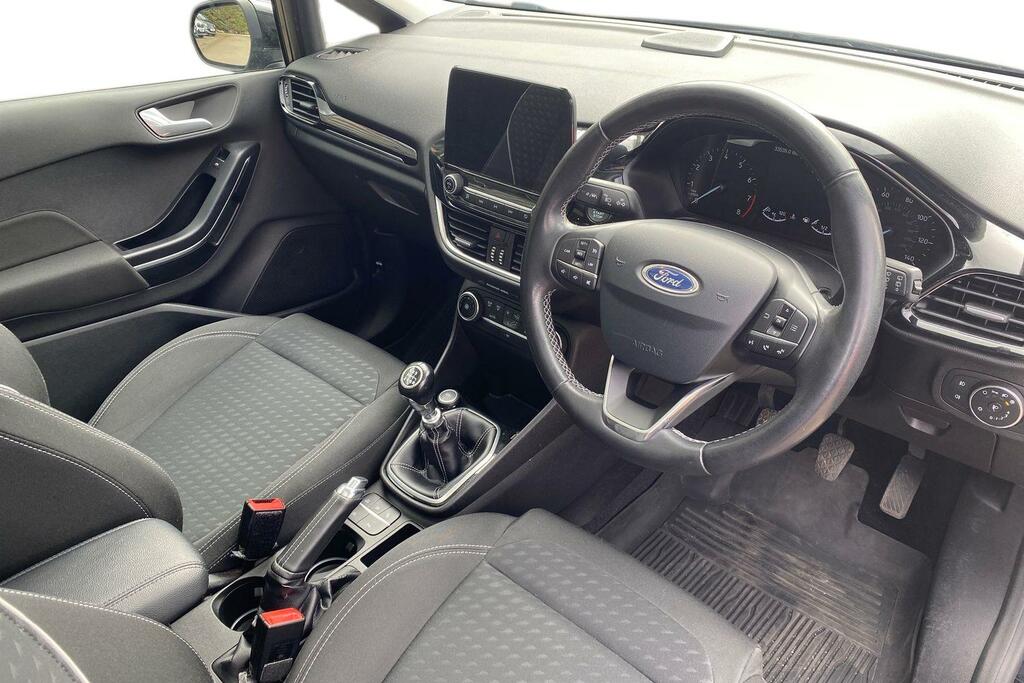 Ford Fiesta 1.0T Ecoboost Titanium Euro 6 Ss KM68BSY Black #6