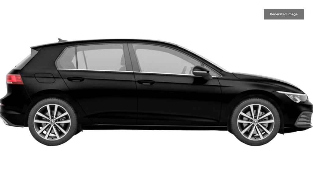 Volkswagen Golf 1.5 Tsi Evo Match Edition Hatchback Man GD69ZDZ Black #5