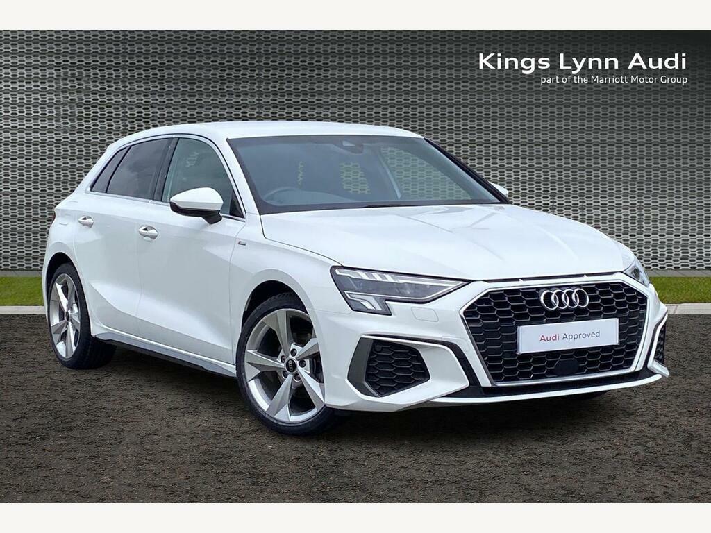 Audi A3 1.0 Tfsi 30 S Line Sportback Eur White