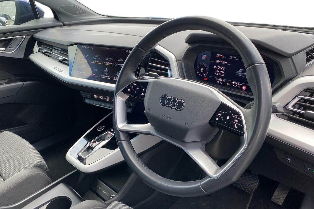 Audi Q4 E Tron 40 Sport Sportback 82Kwh 204 Ps YH23FVR Blue #6