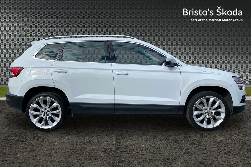 Skoda Karoq 1.5 Tsi Act Se L Suv Dsg Euro 6 Ss MJ21KJO White #4