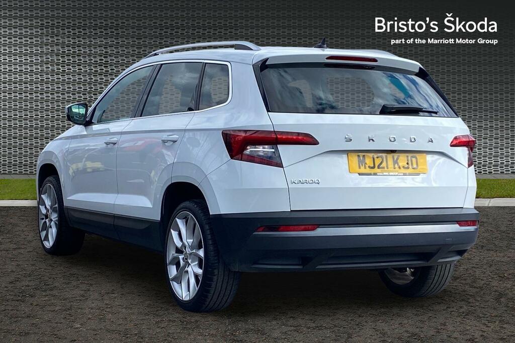 Skoda Karoq 1.5 Tsi Act Se L Suv Dsg Euro 6 Ss MJ21KJO White #3