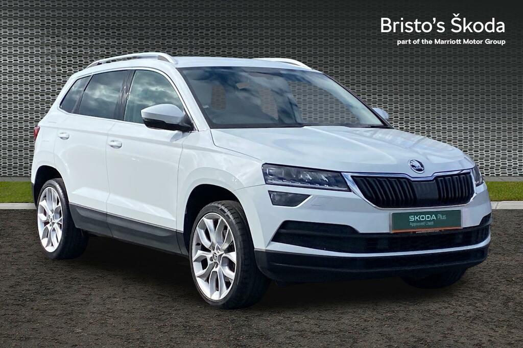 Skoda Karoq 1.5 Tsi Act Se L Suv Dsg Euro 6 Ss MJ21KJO White