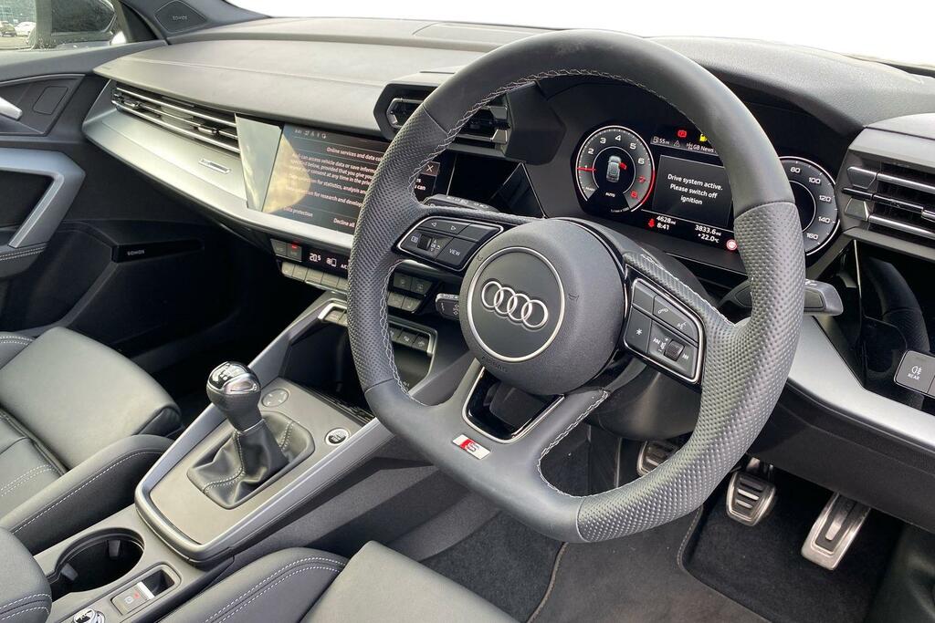 Audi A3 1.5 Tfsi S Line Sportback Euro 6 AV75RZP Black #6