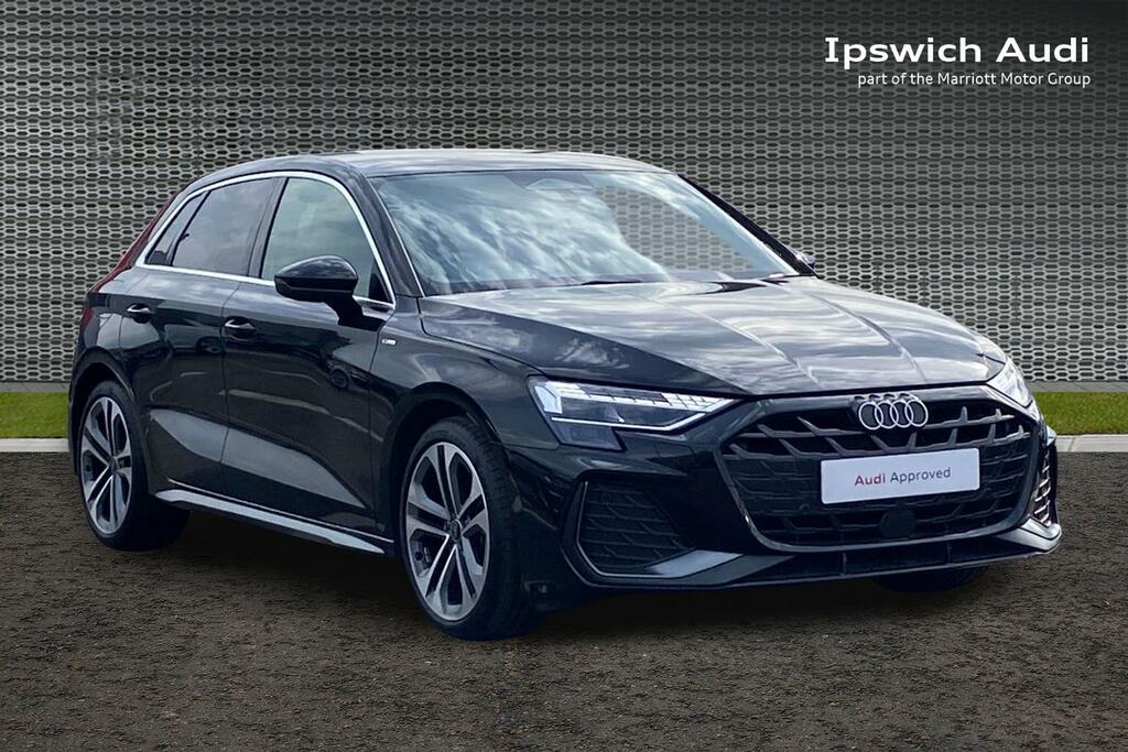 Audi A3 1.5 Tfsi S Line Sportback Euro 6 Black