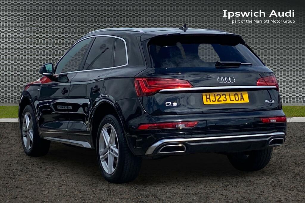 Audi Q5 2.0 Tdi 40 S Line Suv S Tronic Quattro HJ23LOA Black #3